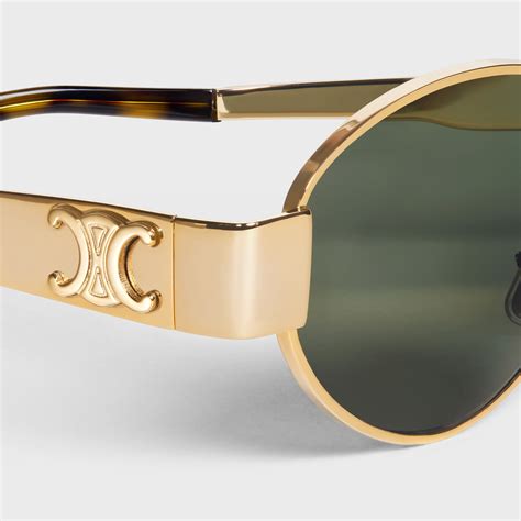 celine sunglasses triomphe metal